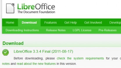 LibreOffice 3.3.4: Die leistungsstarke Alternative zu Microsoft Office