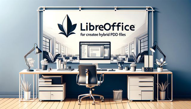 Hybride PDF-Datei in LibreOffice erstellen