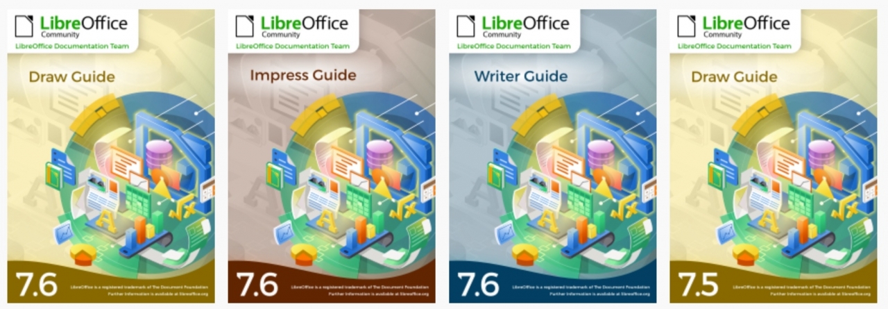 LibreOffice 7.6: Steigern Sie Ihre Produktivität mit den Impress- und Draw-Anleitungen - Kostenloser Download!